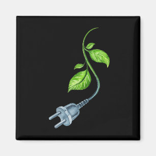Íman Roupa Verde - Proteção Ambiental - Rosa Eco