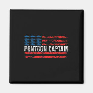 Íman Roupas de barco com bandeira americana masculina p