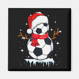 Íman Roupas de Boneco de Neve de Futebol, Homens Natal