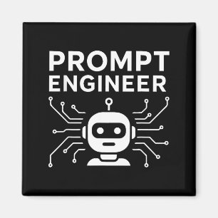 Íman Roupas de Engenheiro de Prompt Piada de Tecnologia