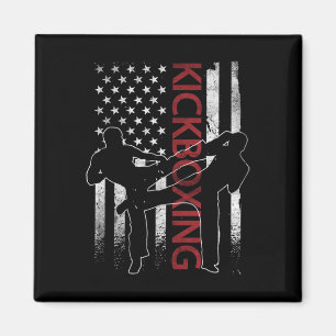 Íman Roupas de Kickboxing da Bandeira Americana Equipam