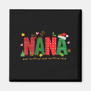 Íman Roupas de Natal da Nana Claus com Luzes Família Co