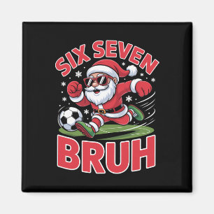 Íman Roupas de Natal engraçadas 67 Meme Bruh Futebol Pa