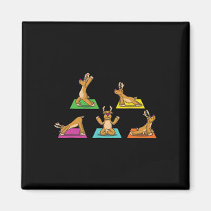 Íman Roupas de Yoga para Rena Senhoras Meditação Papai