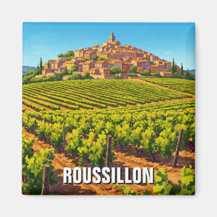 Íman Roussillon France Viagem