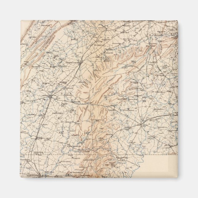 Íman Route, campanha de Gettysburg (Frente)