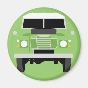 Íman Rover de Terra Clássico MK3 da Pop Verde