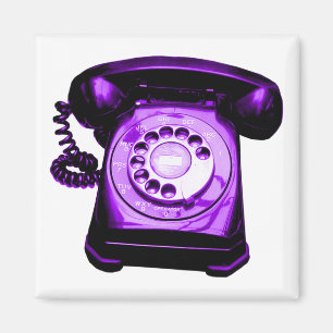 Íman Roxo da linha de apoio ao cliente