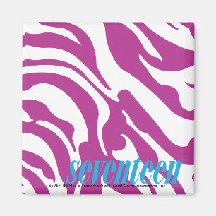 Íman Roxo da zebra