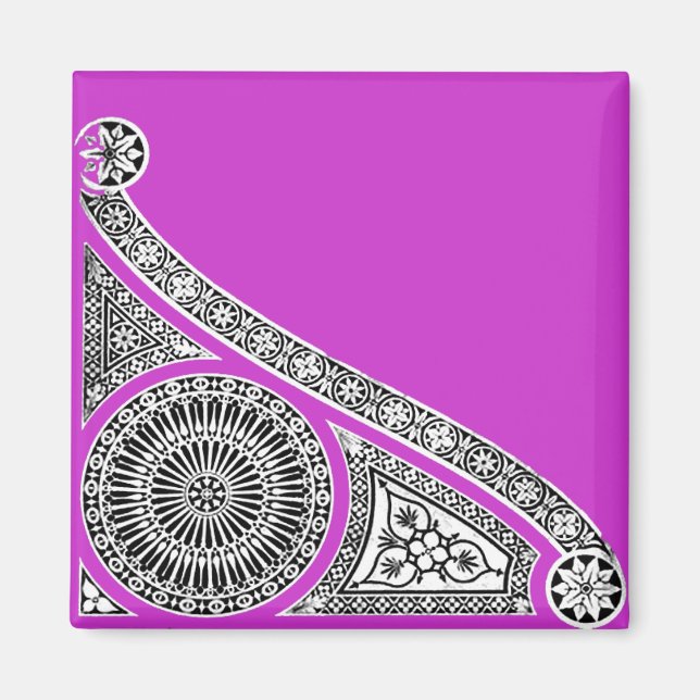 Íman Roxo de renascença (Frente)