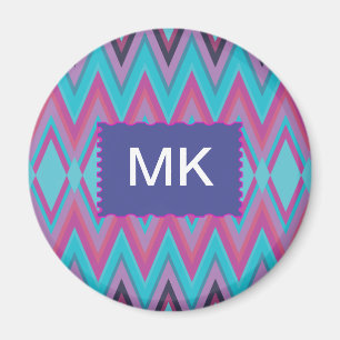 Íman Roxo e Aqua Tribal