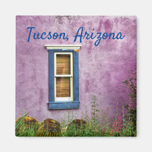 Íman Roxo e Azul no Sudoeste de Tucson, Arizona