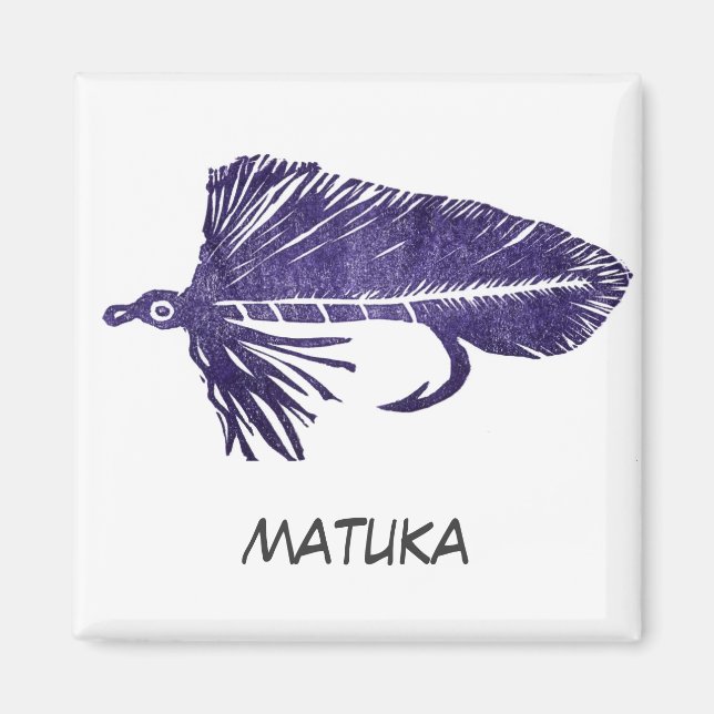 Íman "Roxo Matuka" (Frente)