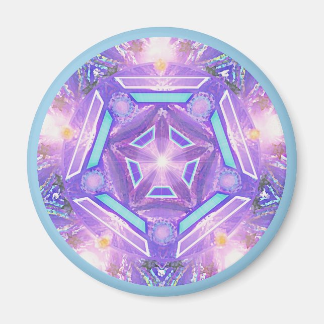 Íman Roxo W1 (Frente)