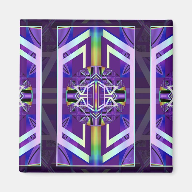 Íman Roxo W3 (Frente)