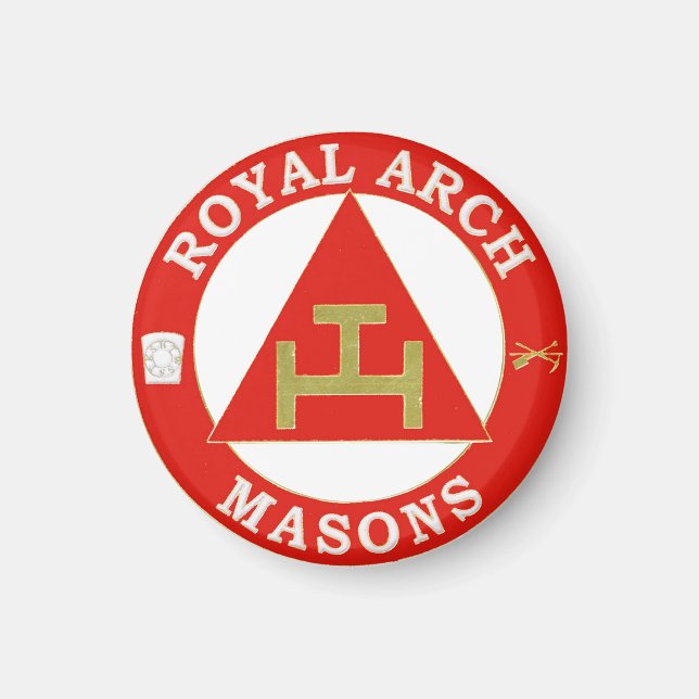 Íman Royal Arch Mason (Frente)