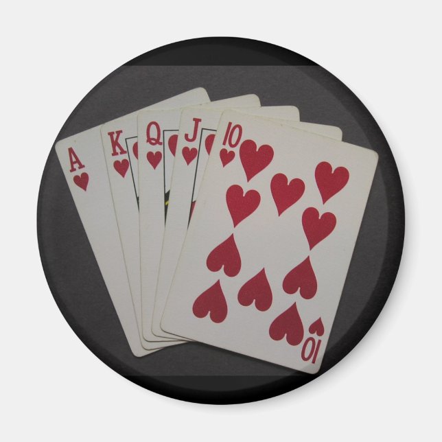 Íman Royal Flush (Frente)