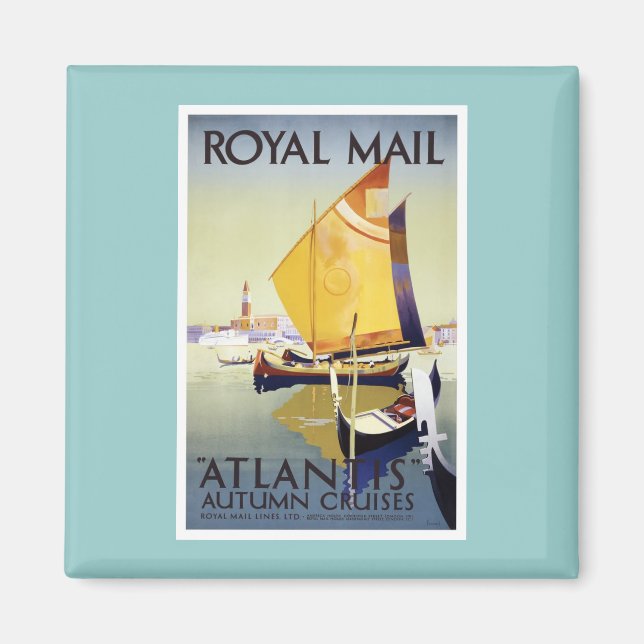 Íman Royal Mail Atlantis (Frente)