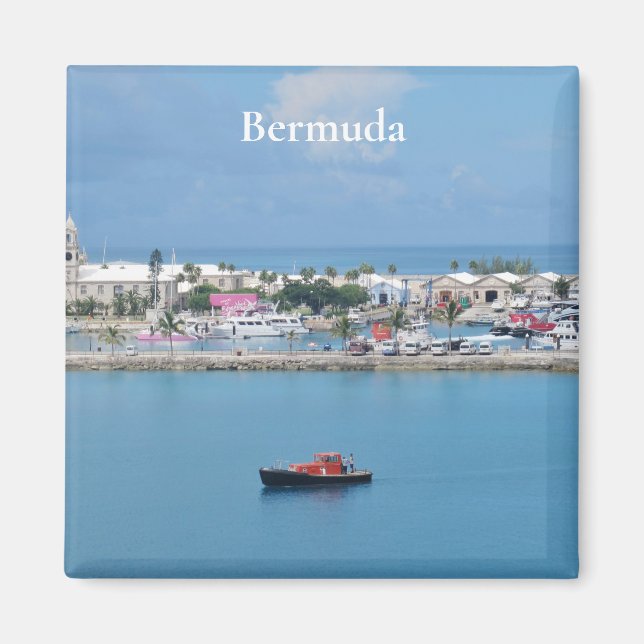 Íman Royal Naval Dockyards Bermudas (Frente)