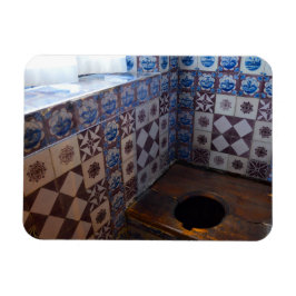 Íman Royal Toilet no Castelo de Rosenborg, Copenhaga