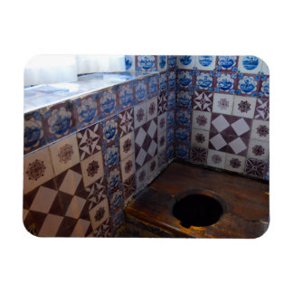 Íman Royal Toilet no Castelo de Rosenborg, Copenhaga