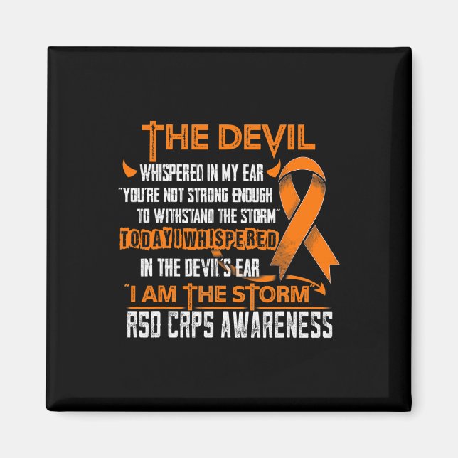 Íman Rsd Crps Consciência Eu Sou O Diabo Da Tempestade (Frente)