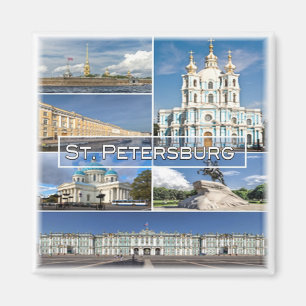 Íman RU * Rússia - Rua Petersburgo Rússia
