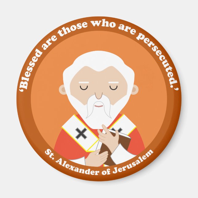 Íman Rua: Alexandre de Jerusalém (Frente)