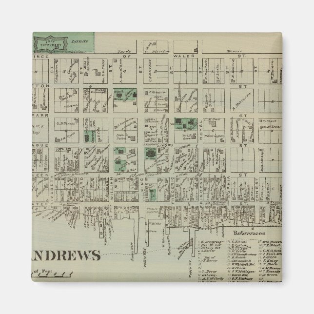 Íman Rua Andrews NB (Frente)