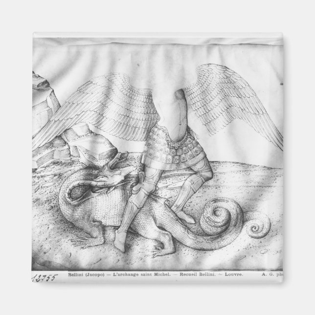 Íman Rua Arcanjo Michael, c.1450 (Frente)