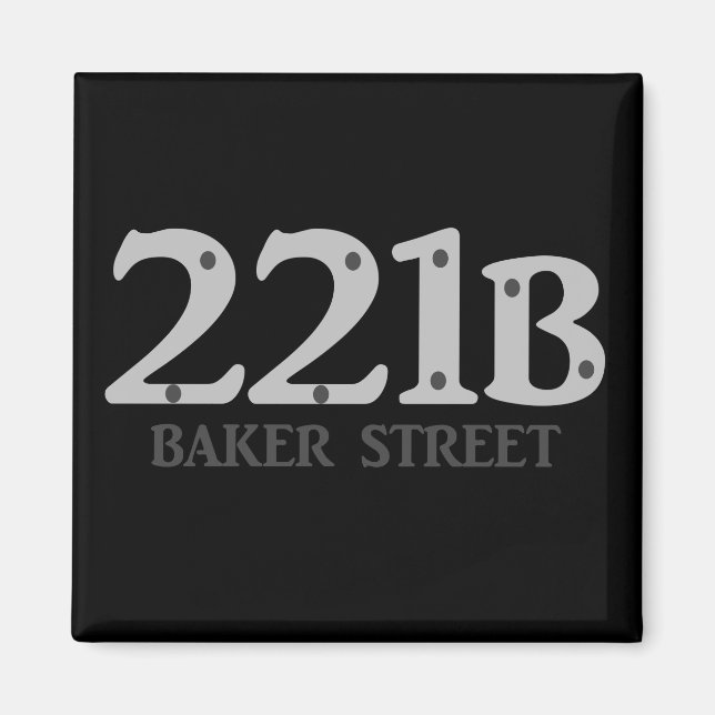 Íman Rua Baker 221B (Frente)
