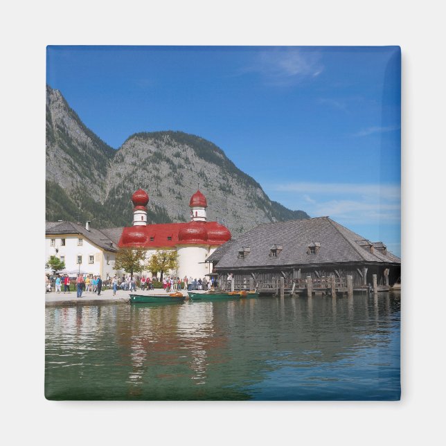 Íman Rua. Bartholomä Church Magnet (Frente)