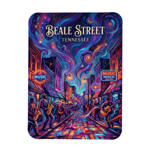 Íman Rua Beale Tennessee (Vertical)