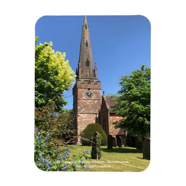 Íman Rua Benedict Biscop Church Wombourne Staffordshire (Vertical)