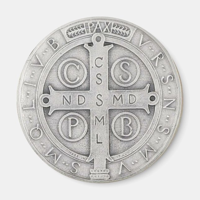 Íman Rua Benedict Magnet (Frente)