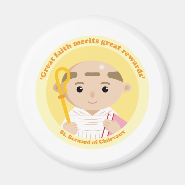 Íman Rua Bernard de Clairvaux (Frente)