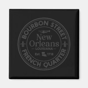 Íman Rua Bourbon Quarteirão Francês Est 1718 Nova Orlea