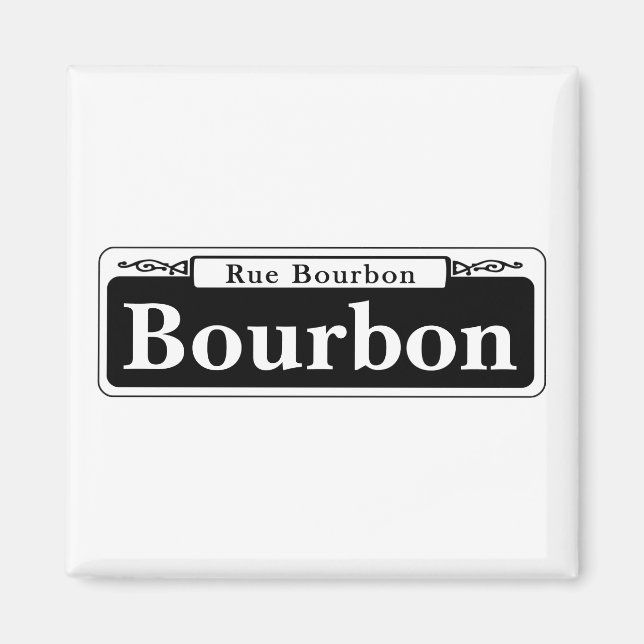 Íman Rua Bourbon, Sinal de Nova Orleans (Frente)