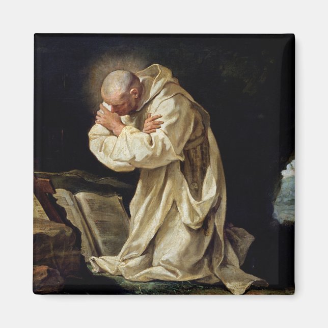 Íman Rua Bruno Praying in the Desert, 1763 (Frente)