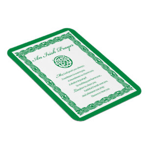 Íman Rua Celta de Oração. Dia de Patrick