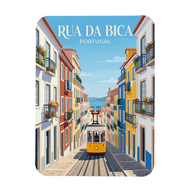 Íman Rua da Bica Portugal (Vertical)