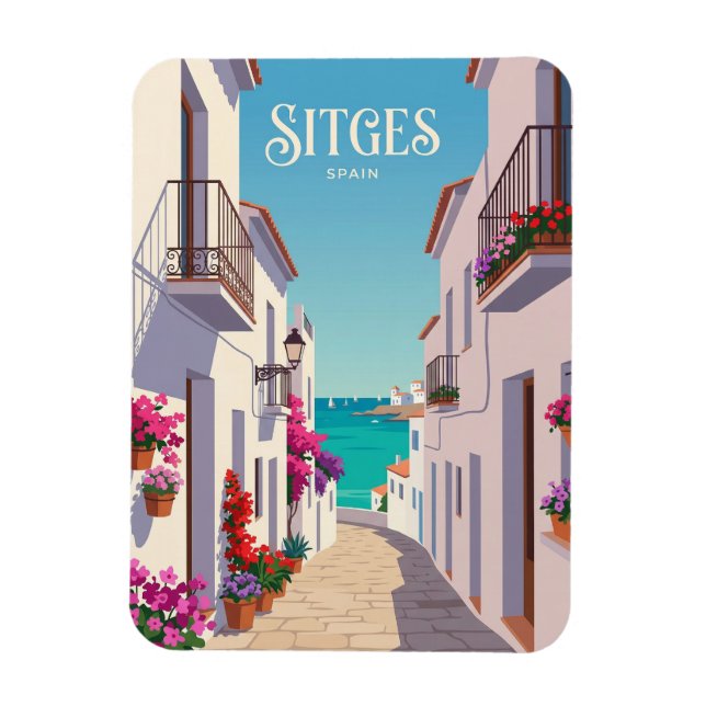 Íman Rua da Mãe de Deus Espanha (Vertical)