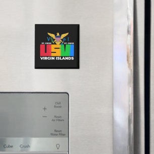 Íman RUA das Ilhas Virgens dos EUA Croix USVI Tropical 
