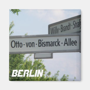 Íman Rua de Berlim, Alemanha Willy Brandt