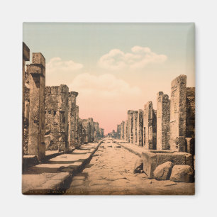 Íman Rua de Fortuna, Pompeii, Campania, Italia