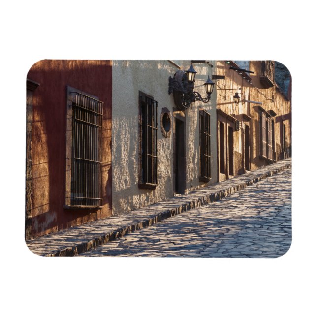 Íman Rua de paralelepípedos no México (Horizontal)