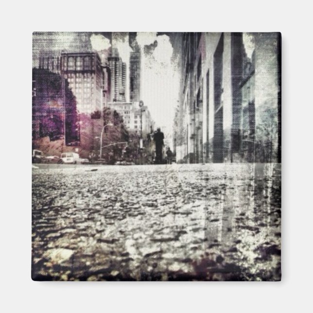 Íman rua de pedra-de-bolhas (Frente)