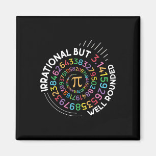 Íman Rua De Professores De Matemática Pi Day Irracional