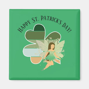 Íman Rua, dia de Patrick, com vergonha, a fada irlandes