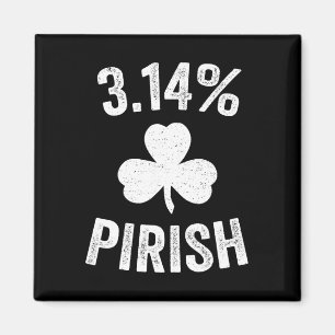 Íman Rua do dia de pi, 3,14 irlandês Engraçado Matemáti